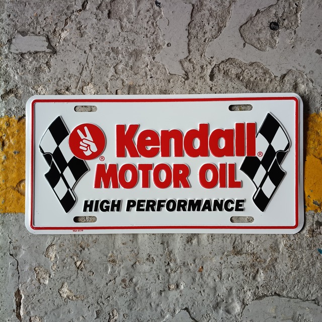 Used sign◆Deadstock CM plate/Kendall Motor Oil◆アメリカン雑貨