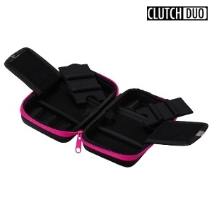 CLUTCH DUO（ブラック x ネオンブルー）