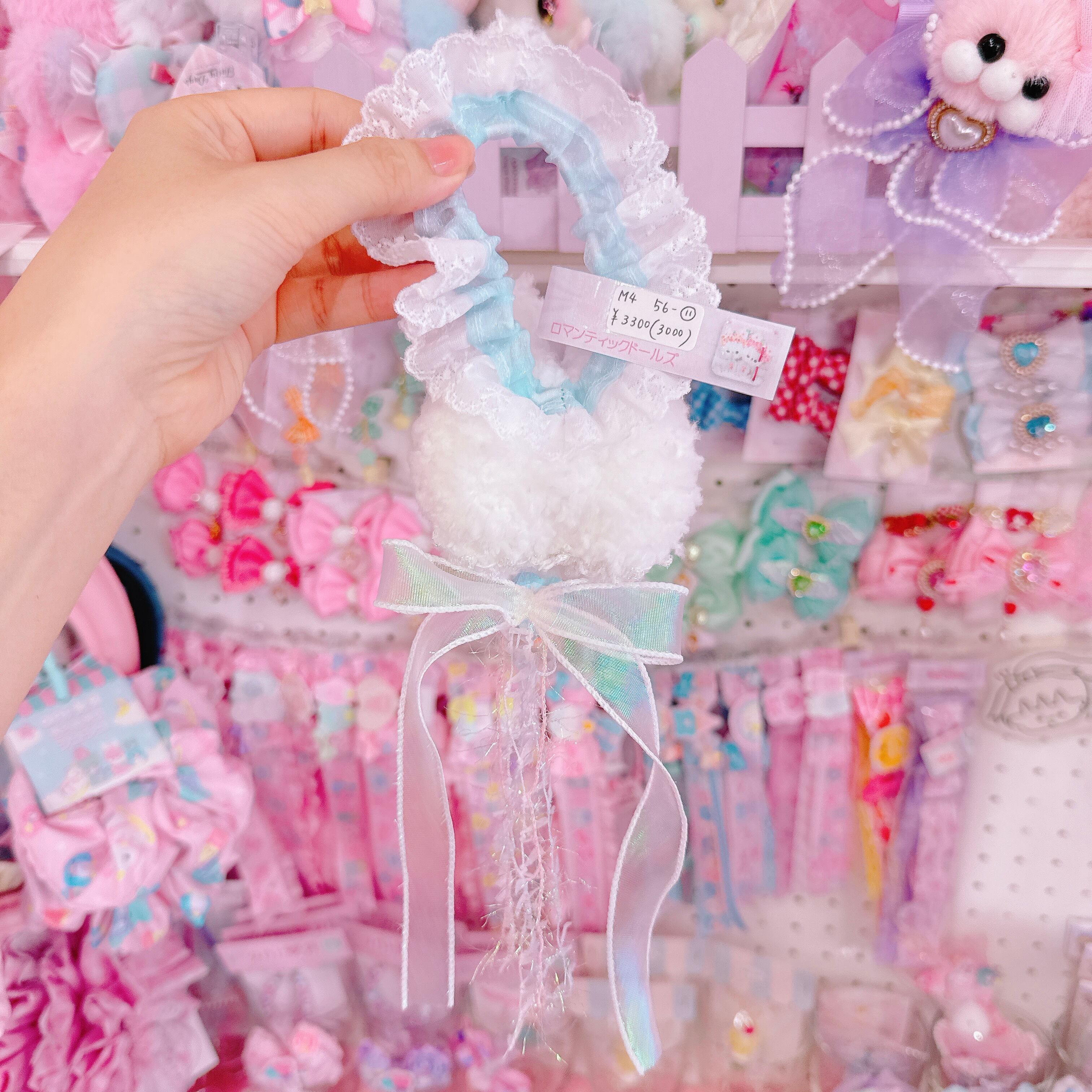 【M4】56-11ウィンクするよ♪うさぎシュシュ