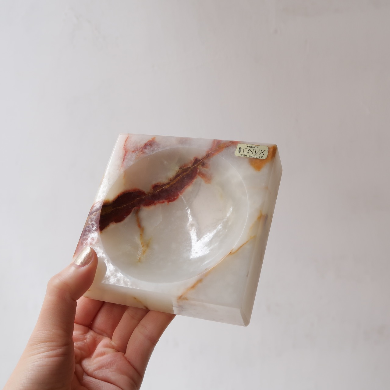 オニキスのジュエリートレイ