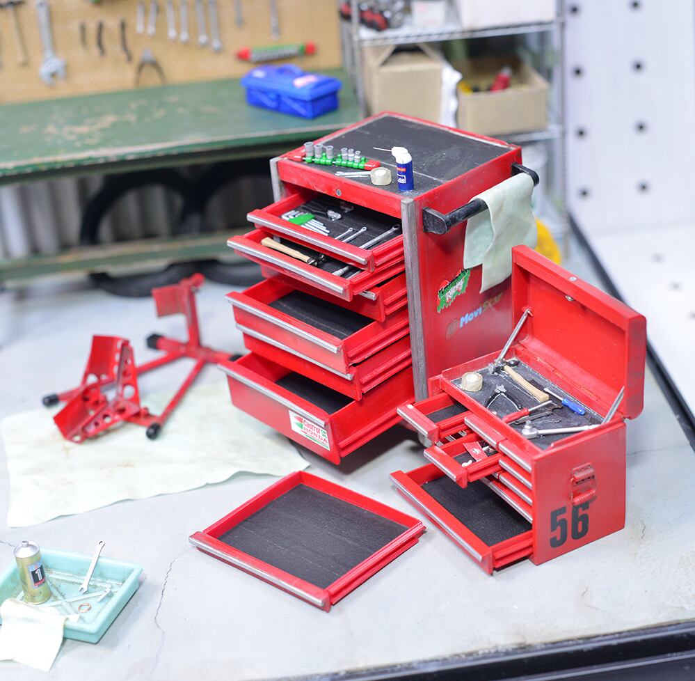 1/12 ツールキャビネット 3Dプリンタ出力未塗装パーツ | YKGarage