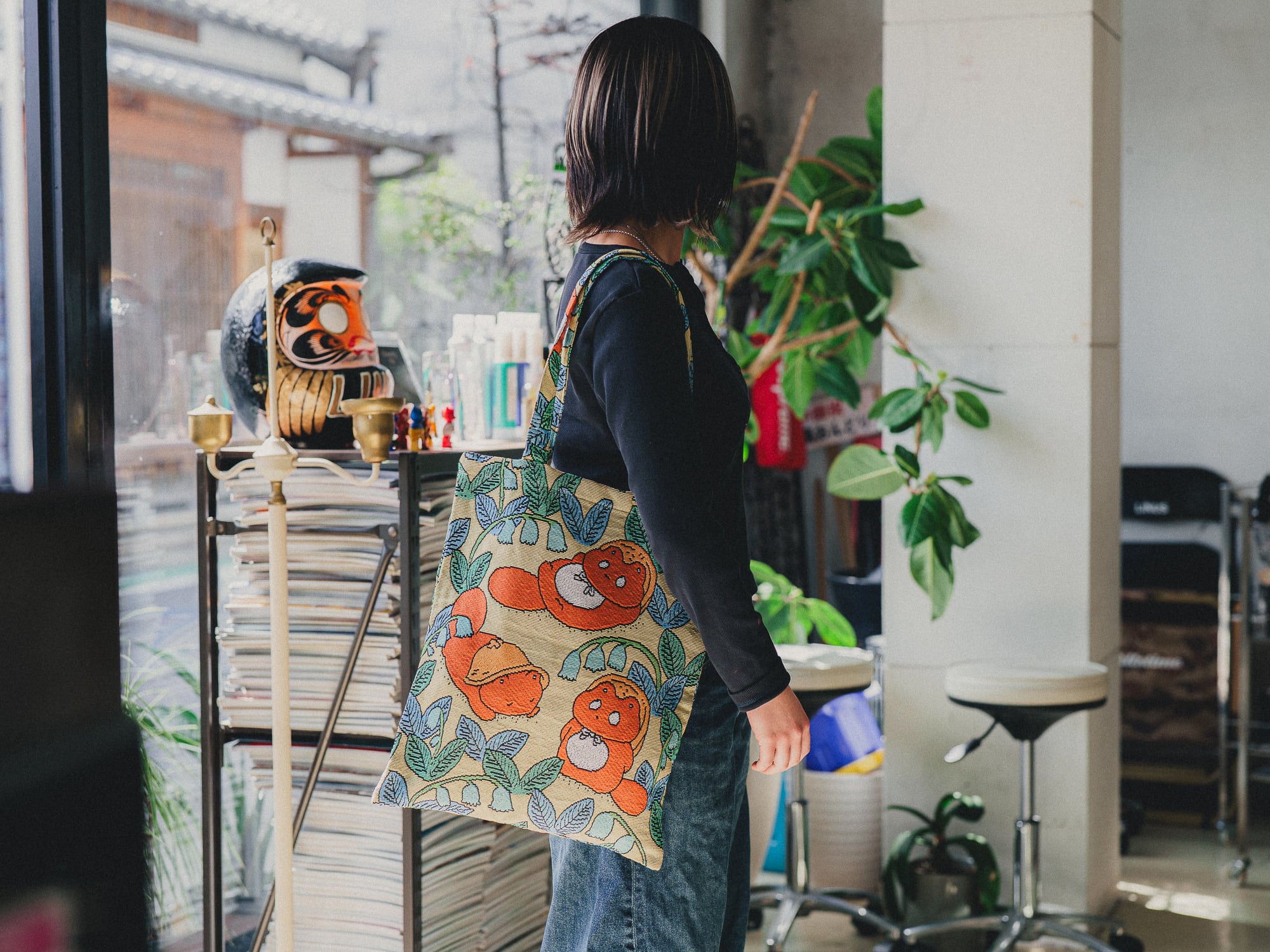 ヒダカナオト ジャガードトート | TOKYO PiXEL. shop & gallery