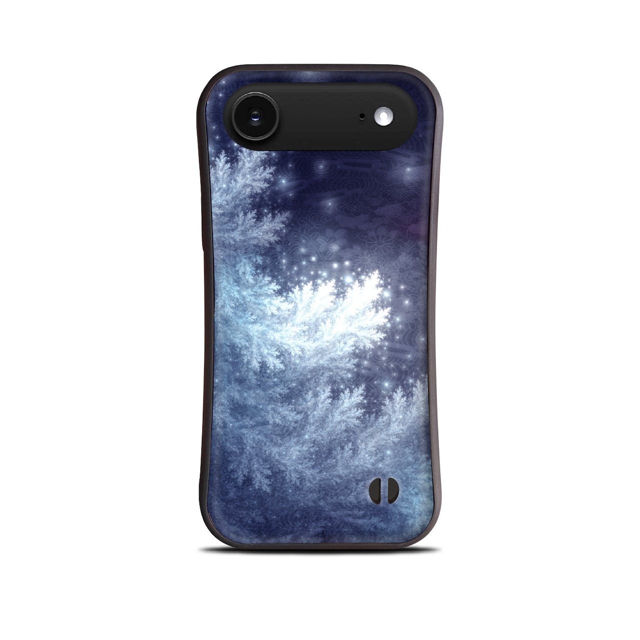 聖冬 - 和風 耐衝撃グリップ iPhoneケース