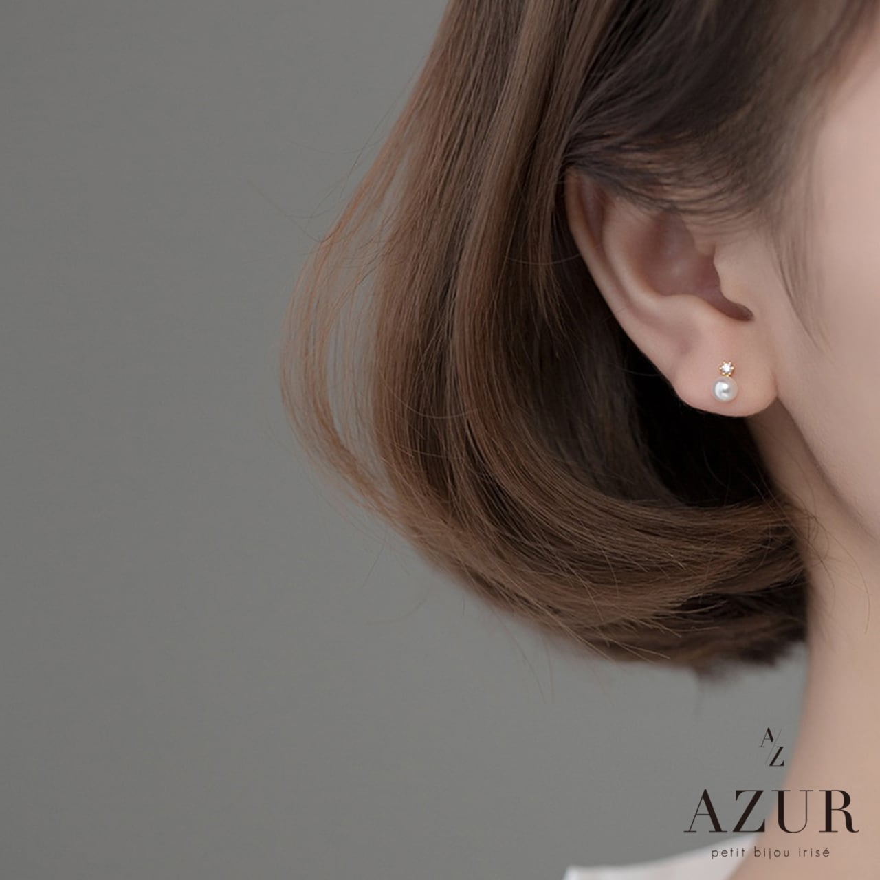 パールジルコニアピアス