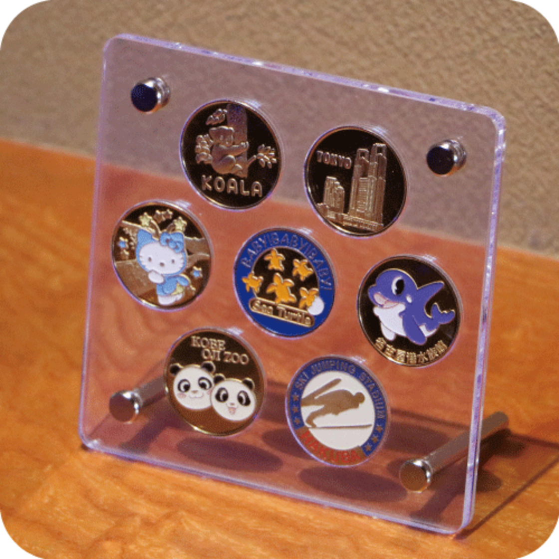 記念メダル蛍光収納ケース（7穴） | Pay ID