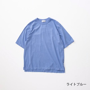 リネン RINEN 20/1オーガニック天竺 半袖クルーネック(R19509)全5色