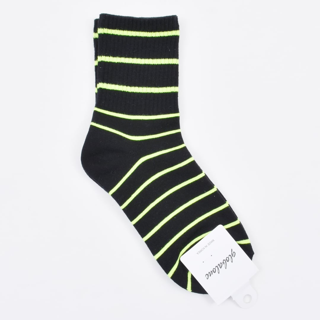 ネオンボーダーソックス | VOLCAN&APHRODITE