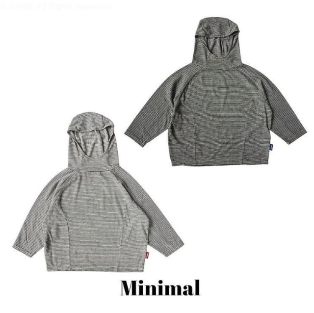 【取寄/韓国直送】MINIMAL  ストライプフードTシャツ｜秋服｜韓国子供服｜26/AT