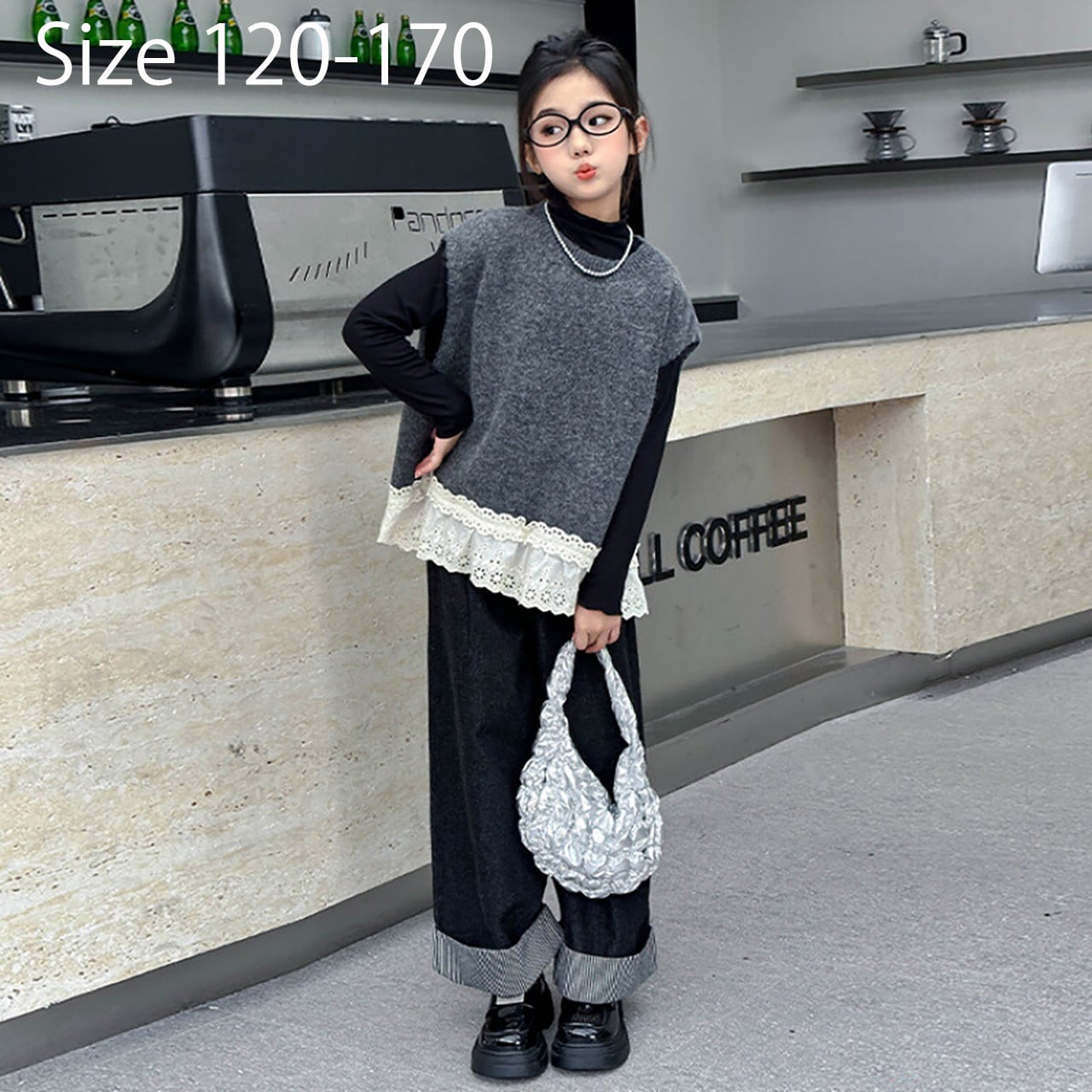 甘さプラスのウールベスト3点セット