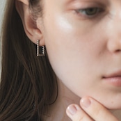 6/6(金)21時新作発売*stainless square dot pierce