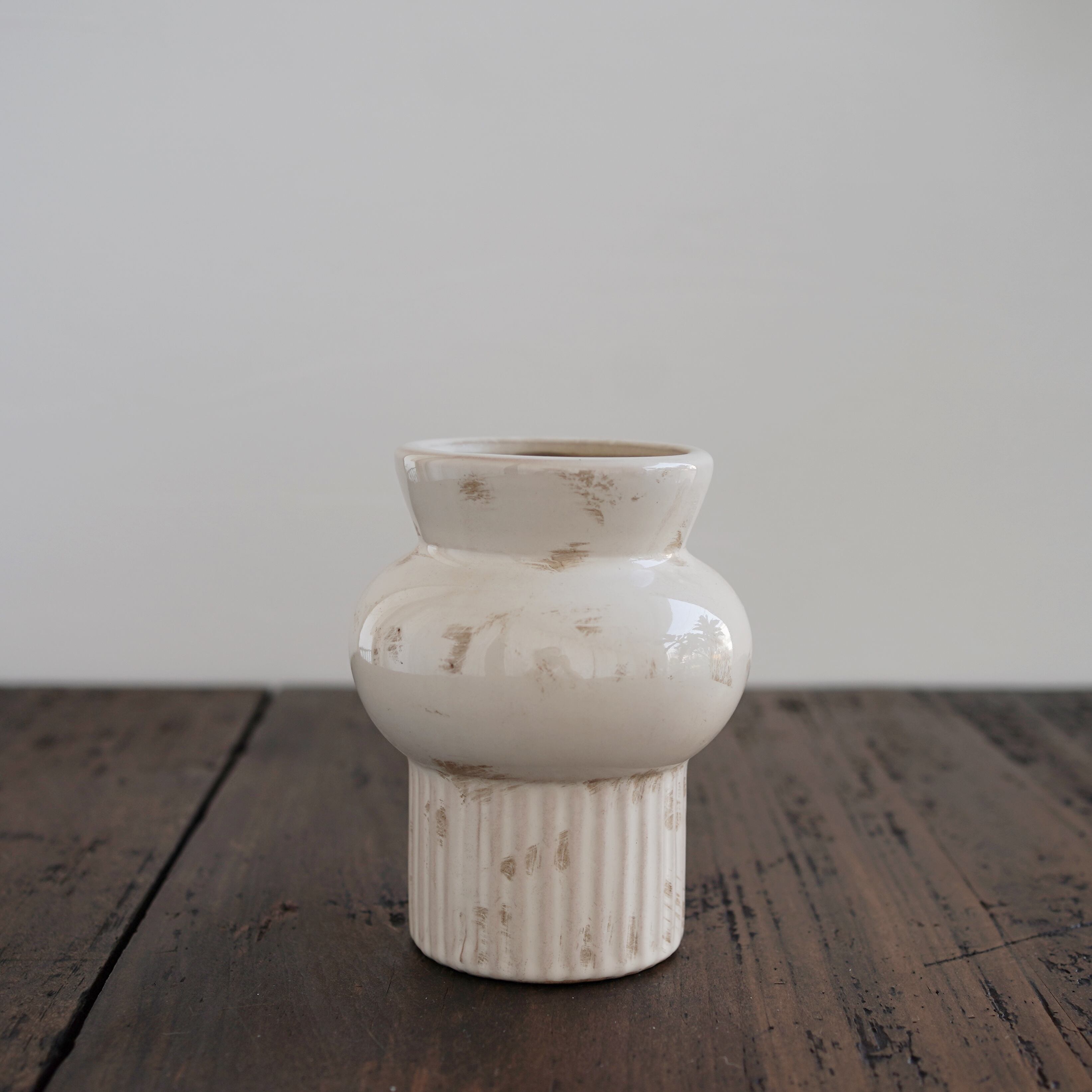 セラミックフラワーベース