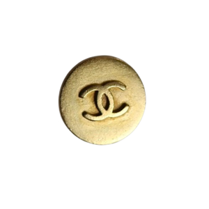 【VINTAGE CHANEL BUTTON】ココマーク アンティークゴールド ボタン 14mm C-25021