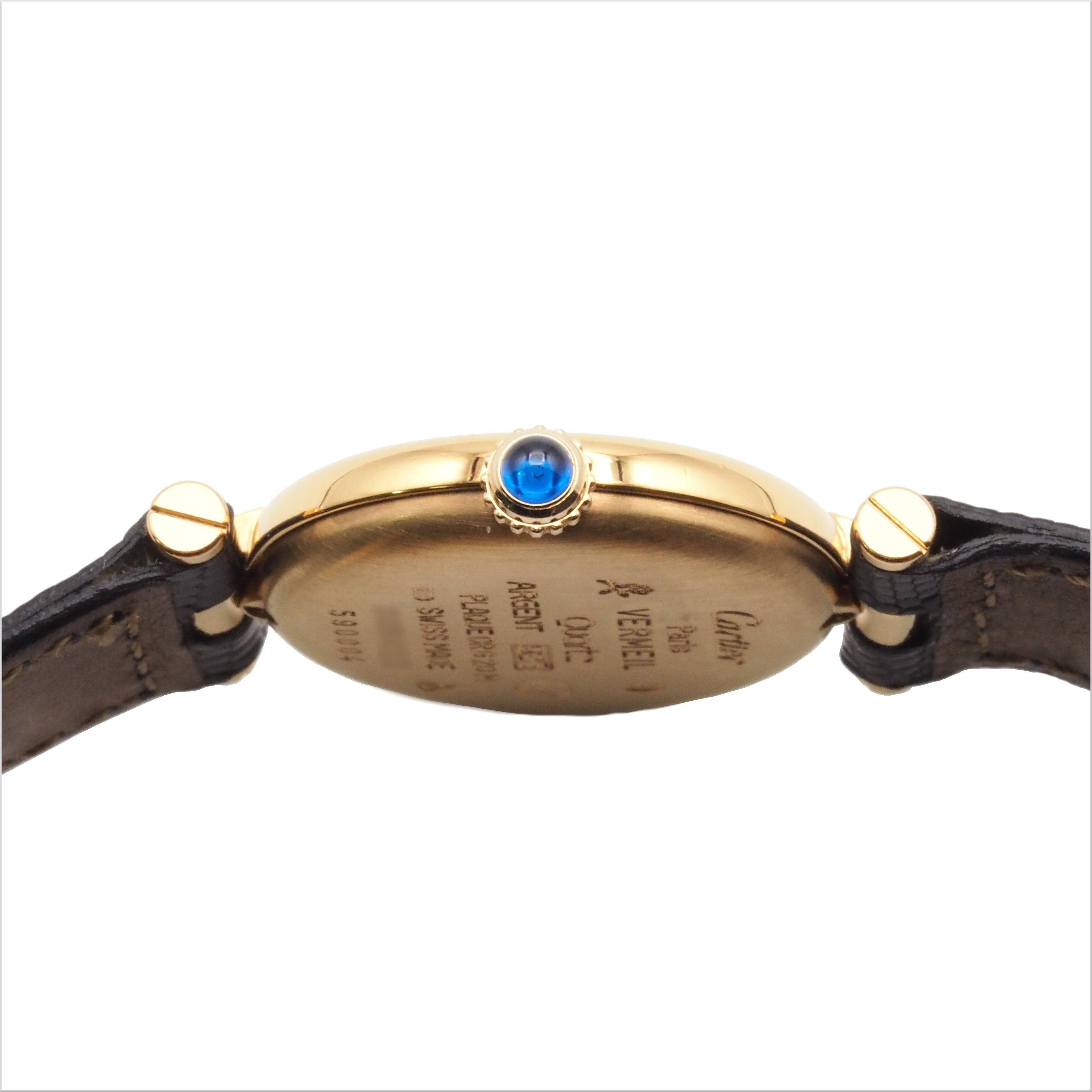 Cartier カルティエ マスト ヴァンドーム SM ブラック Ref.590004