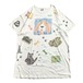 90s USA製 rel-e-vant product 犬 art Tシャツ