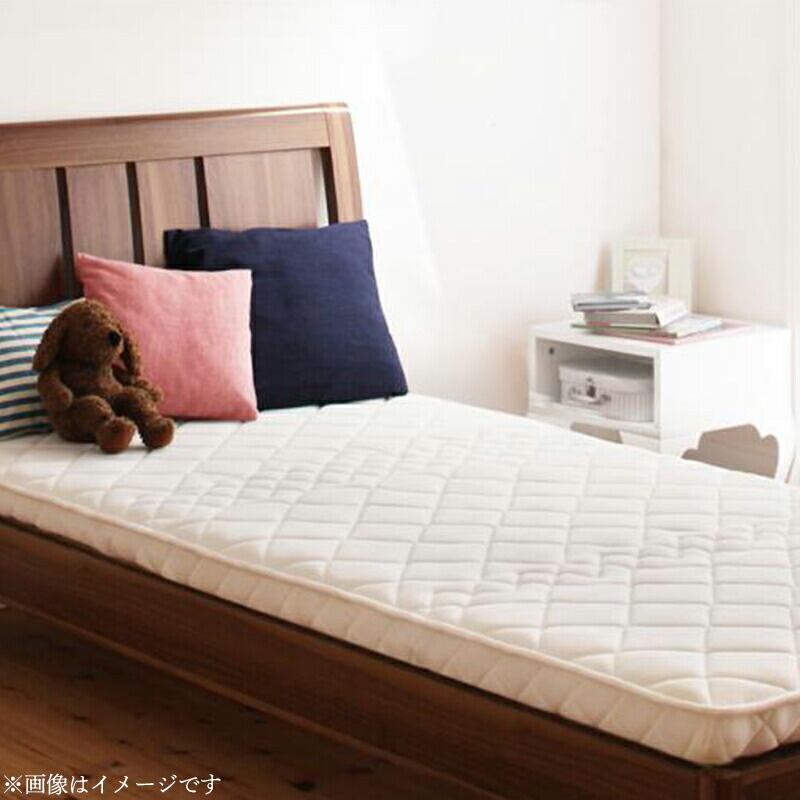 子どもの睡眠環境を考えた 安眠 マットレス 薄型・軽量・高通気 ジュニア ポケットコイル シングル レギュラー丈