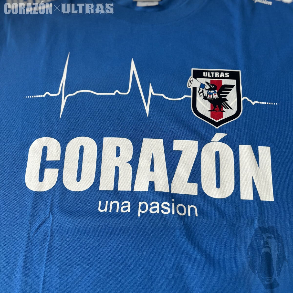 ULTRAS】CORAZÓN no.12 Tシャツ ブルー | CORAZON OnlineShop
