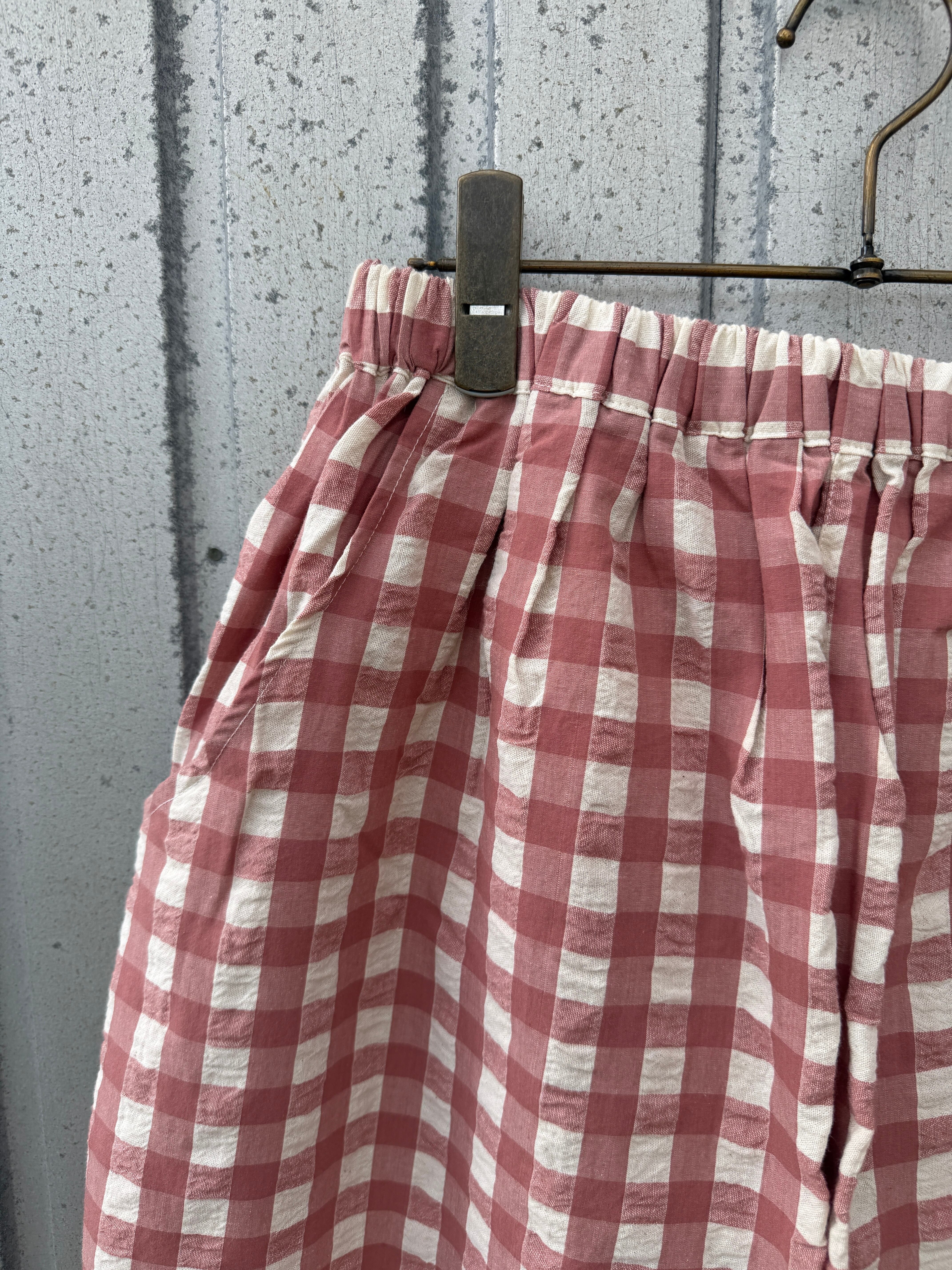 ワッシャーチェックistaパンツ/ista-ire'26SS/7601-6910 | WACKY