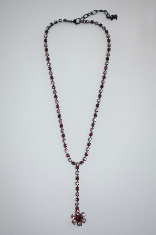 rhinestone necklace