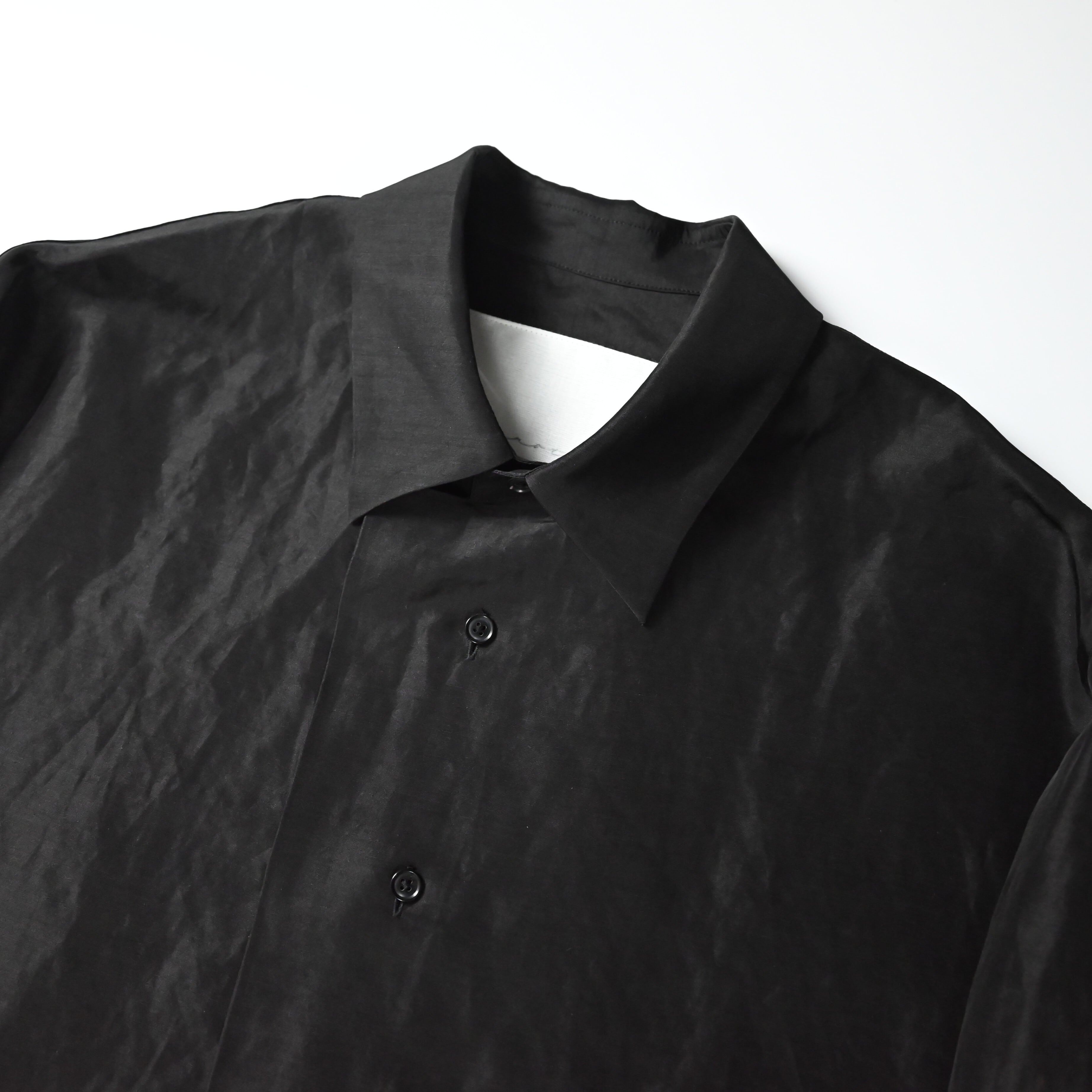 Nonnotte / Cascade Placket Oversized Shirt | GANKO