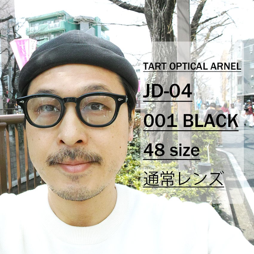TART OPTICAL ARNEL タートオプティカル アーネル / JD-04 / 001 BLACK