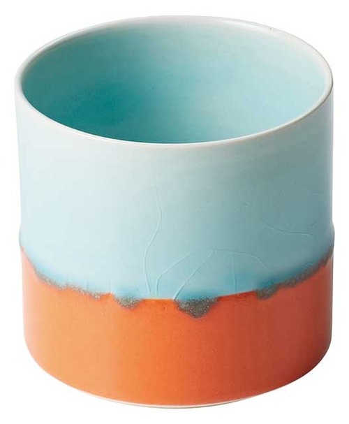 【京都府】京焼・清水焼/Kaguyahime/ココハレカップ/金赤