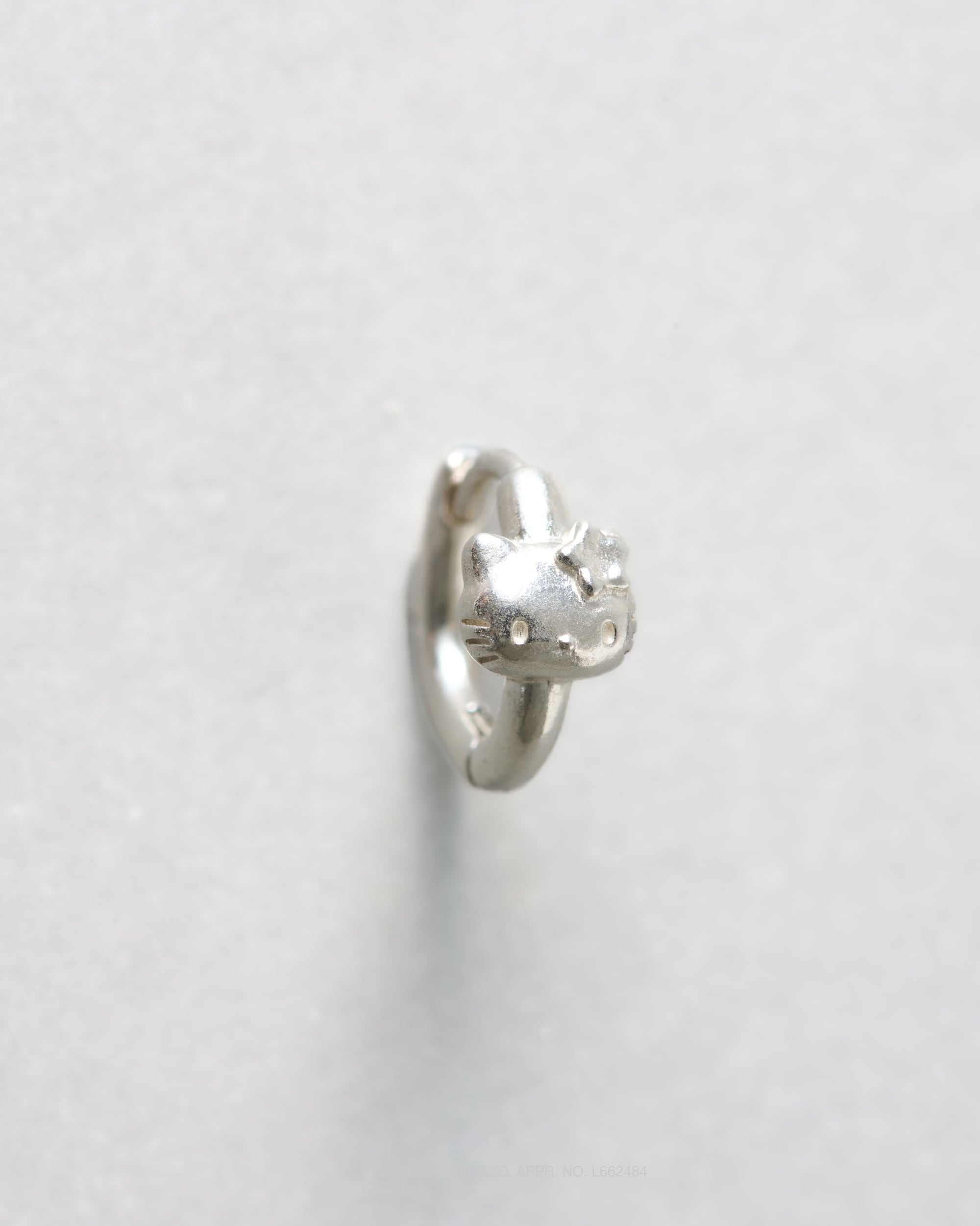 Kitty Star Clicker Earring SILVER925 #LJ25050P