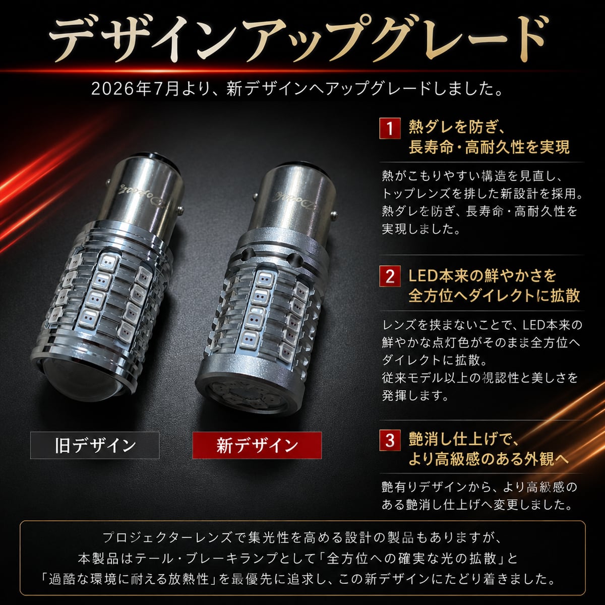 LEDブレーキ テール ランプ S25 エッセ L235S/310S系 H17.12