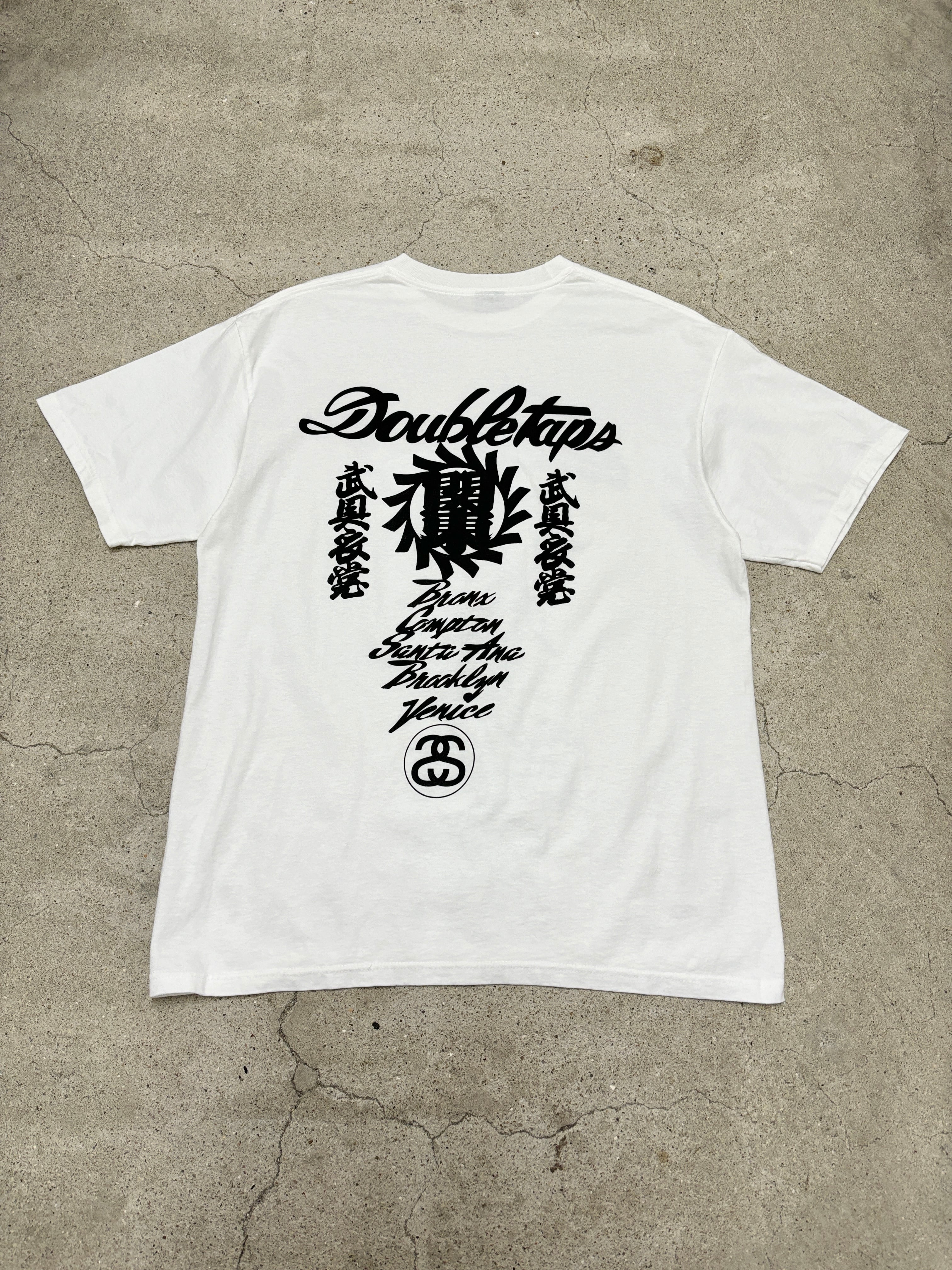 80s OLD STUSSY/JUGGLER PIGMENT Tee/USA製/黒タグ/L/ジャグラー