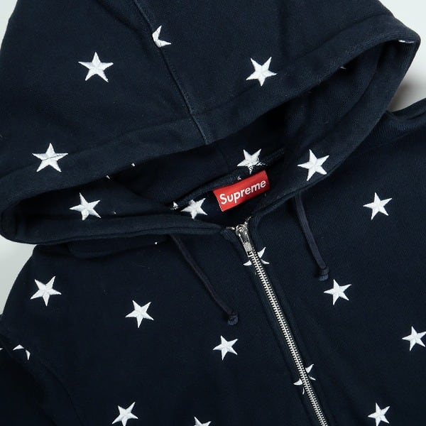 Size【M】 SUPREME シュプリーム 09AW Star Zip Up Hoodie スター柄