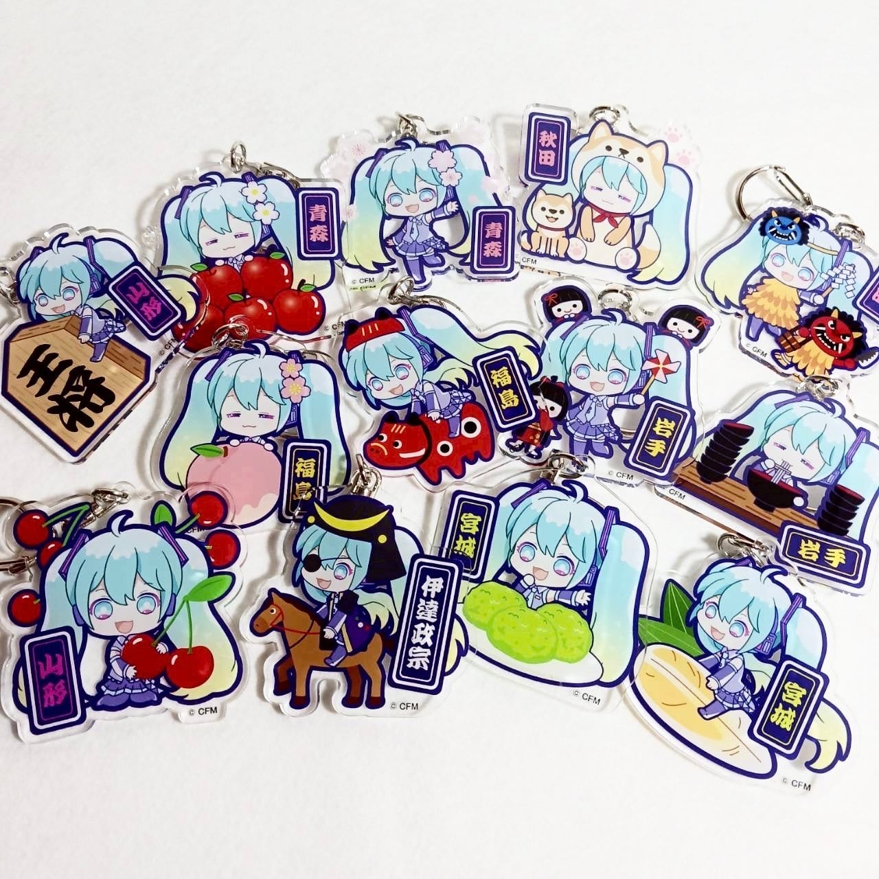 初音ミク岩手 アクリルキーホルダー | TORCH-Online Shop-