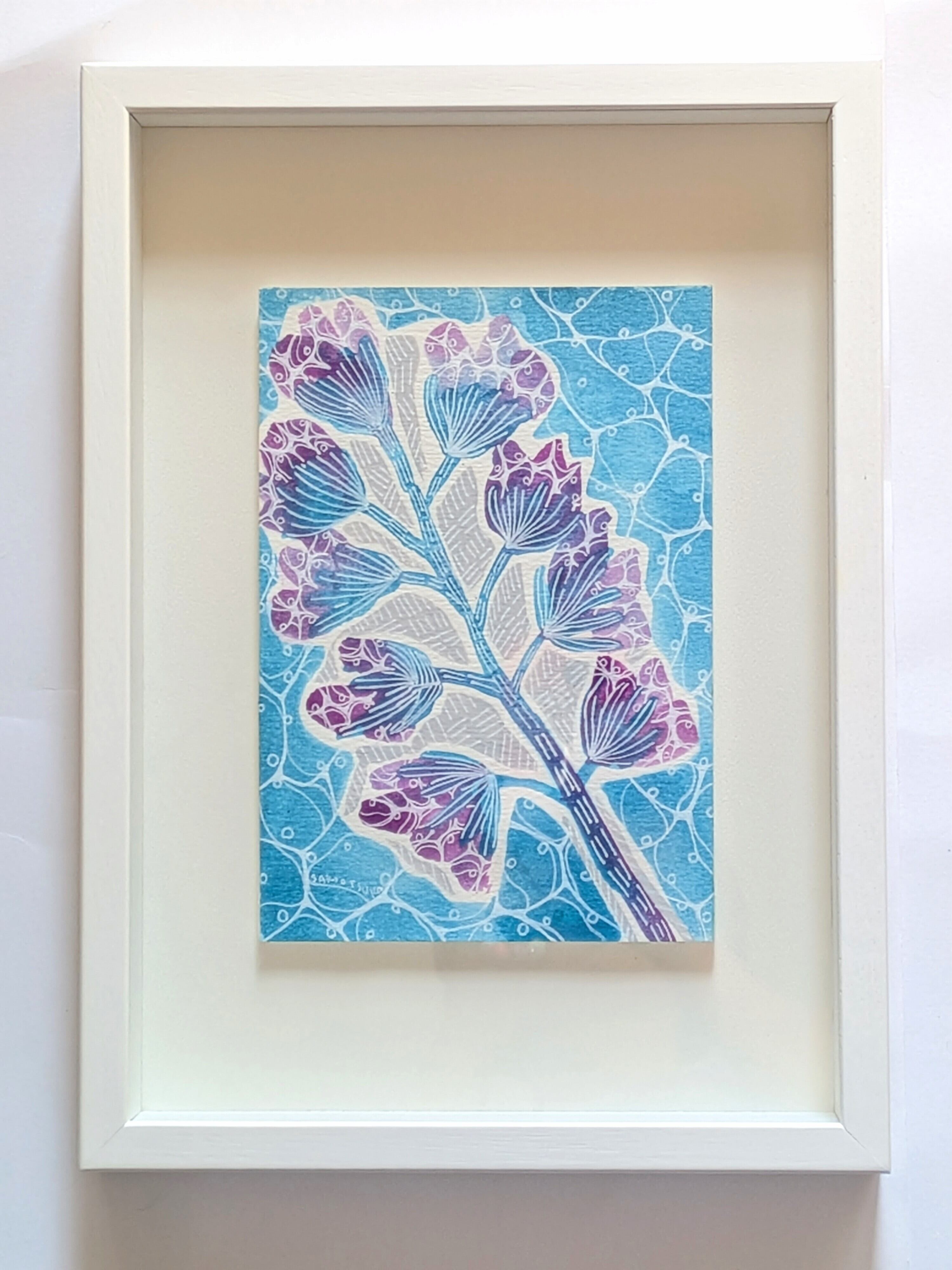 I am hereシルクスクリーン作品No.7 | SAKI OTSUKA SHOP