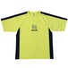 COMFORTABLE REASON SHIFT THE FOCUS MESH TEE LIME YELLOW