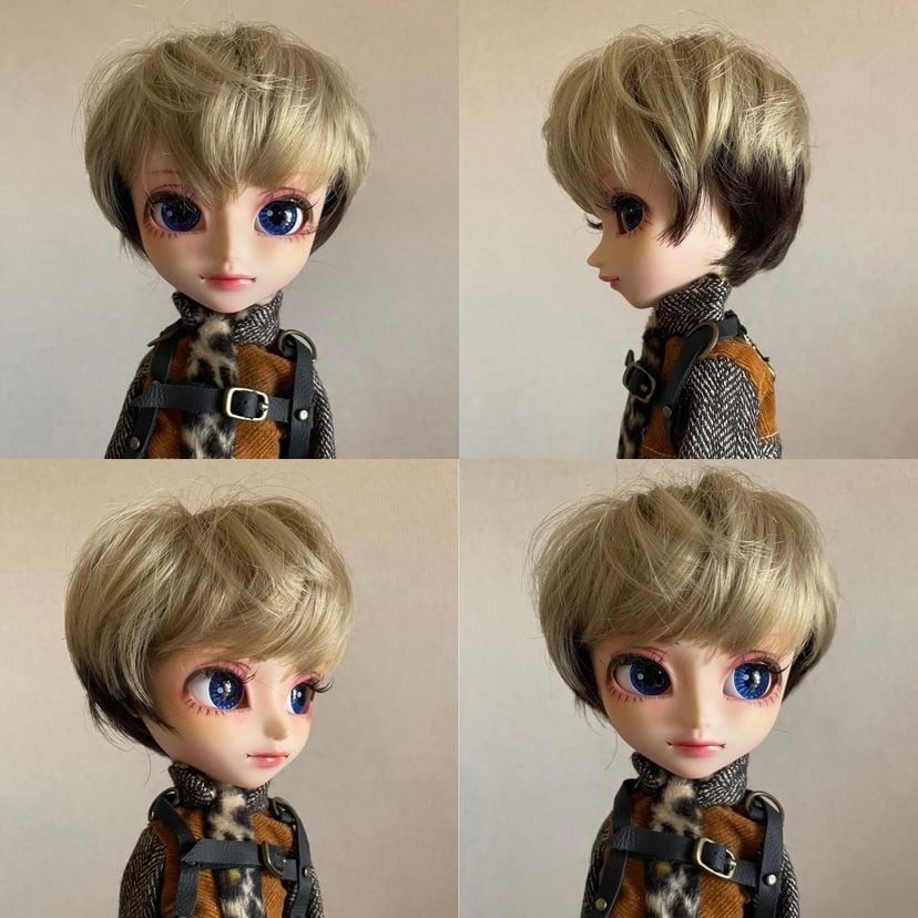 プーリップシリーズ バンドマン風 カスタムドール テヤン ウェイン素体 