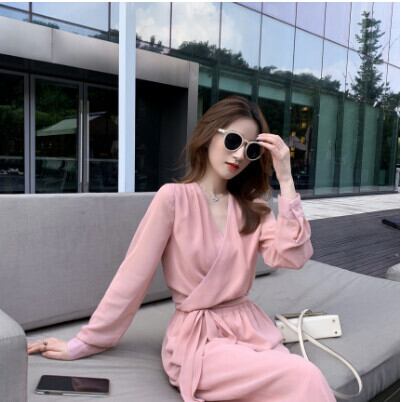 Vネックシャツ パンツ ロング 6Du_Shop_Women1932921031