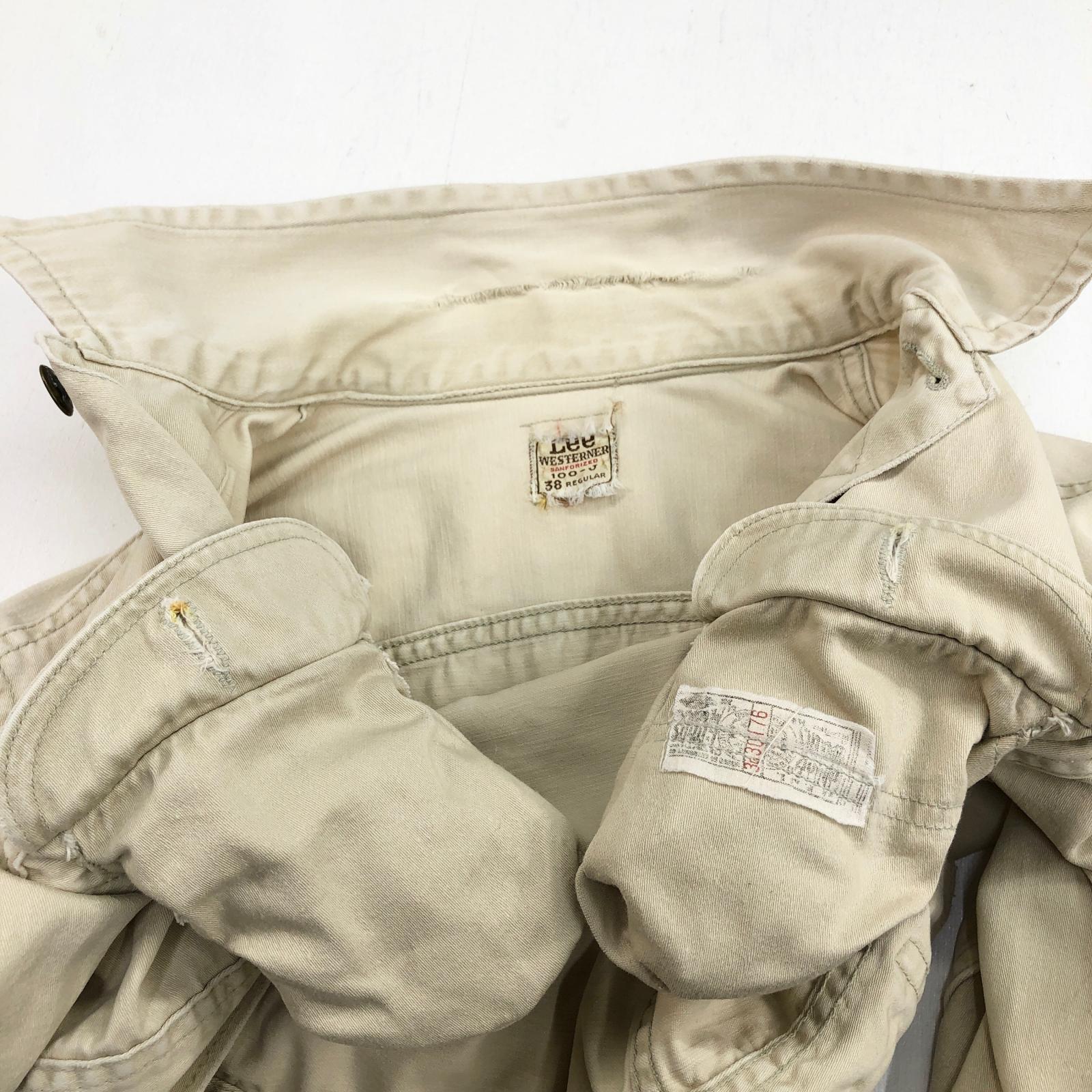 LEE リー 60年代 初期 USA製 100-J WESTERNER ウエスターナー ユニオン