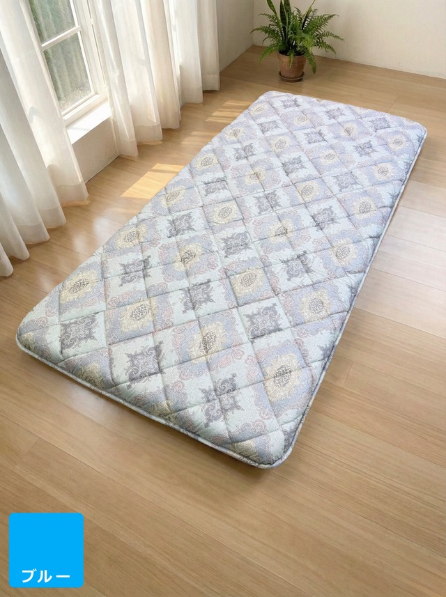 防ダニ　合繊敷ふとん　トセラー【シングル】【ピンク】【ブルー】