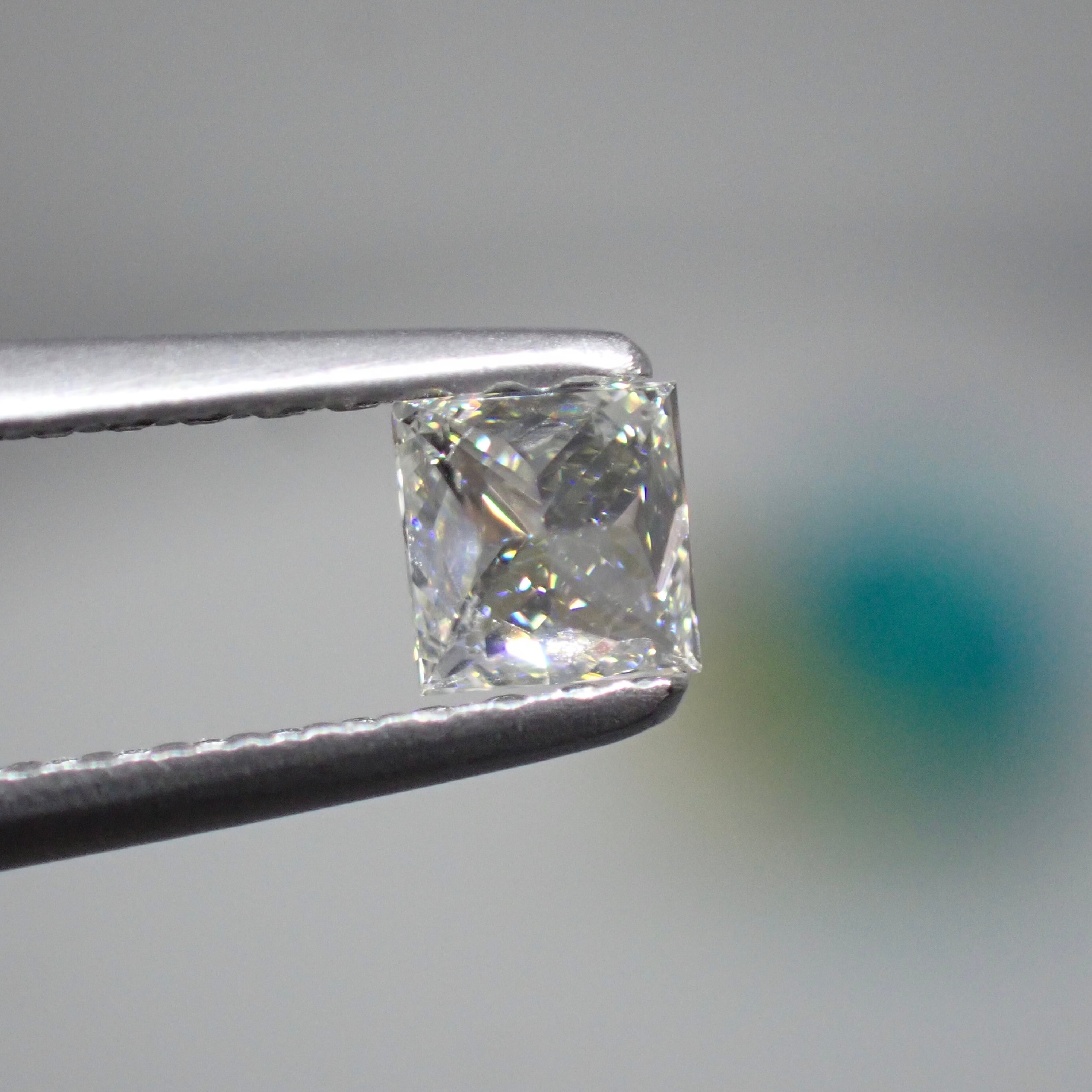 キラキラのプリンセスカット☆ダイヤモンド 0.233ct G VS-1 | 宝石