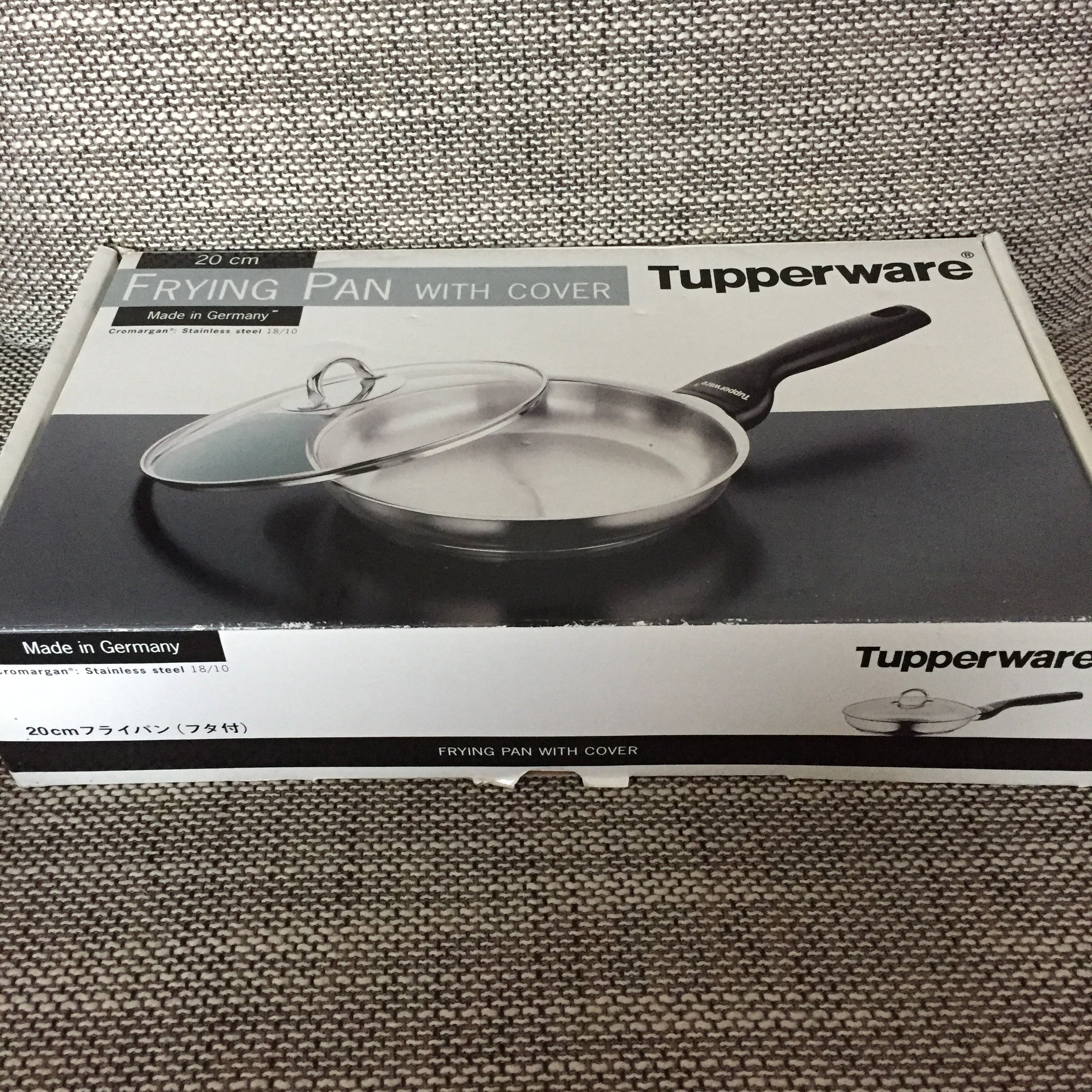 20㎝ステンレスフライパン 【 Tupperware （ タッパーウェア ）】 | Tupperware BASEフリマ店【送料無料】