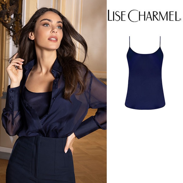 [J11fp] キャミソール シルクトップス 品番ALJ4211 【LISE CHARMEL】【リズシャルメル】【インポートランジェリー】