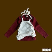 【取寄/韓国直送】PEPPER 26/AU pepperrリブTシャツ|秋服|韓国子供服