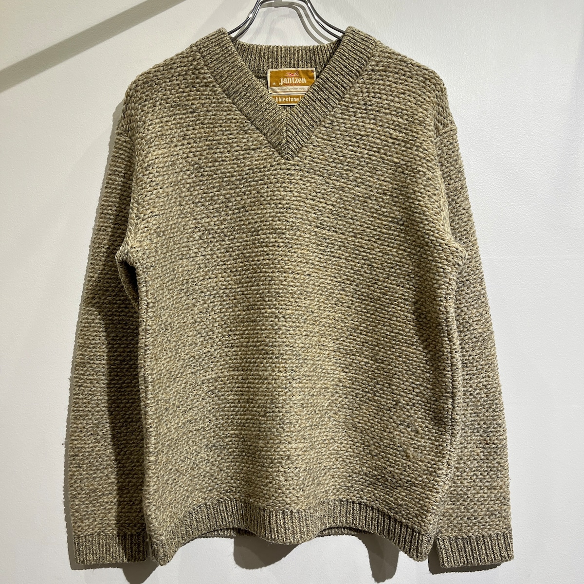 70s JANTZEN V-Neck Pullover Knit 70年代 ジャンセン Vネック プル 