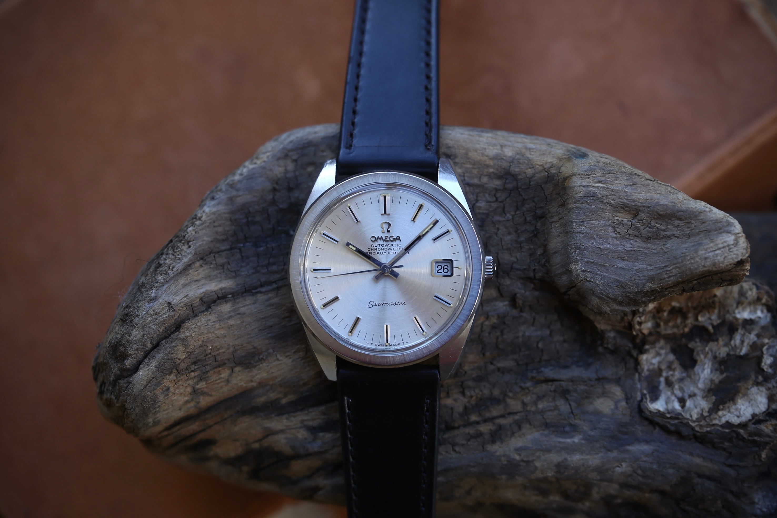★ オメガ　シーマスター　クロノメーター　時計　稼働品 OMEGA】1967年製 オメガ シーマスタークロノメーター 中期仕様 自動