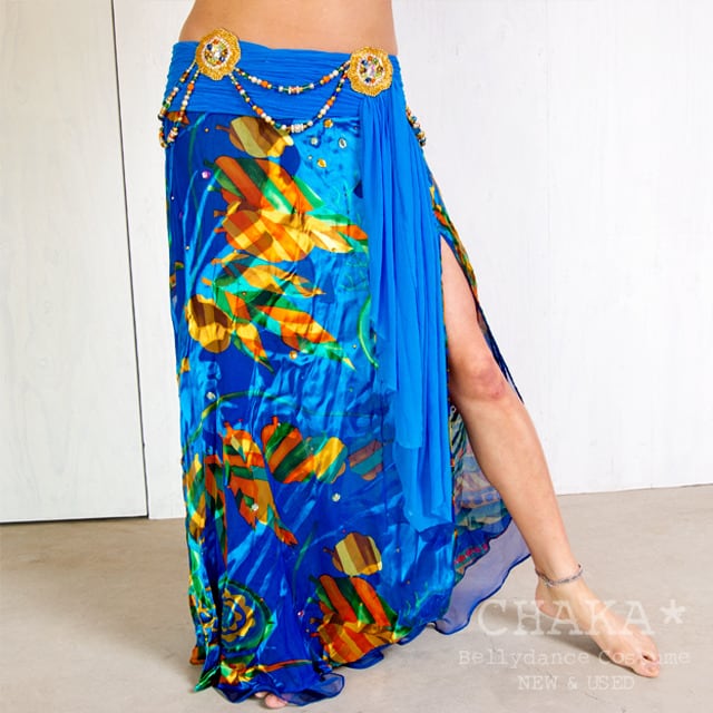 USED／Hoda Zaki／Blue Sea | Atelier CHAKA ベリーダンス∞シルク
