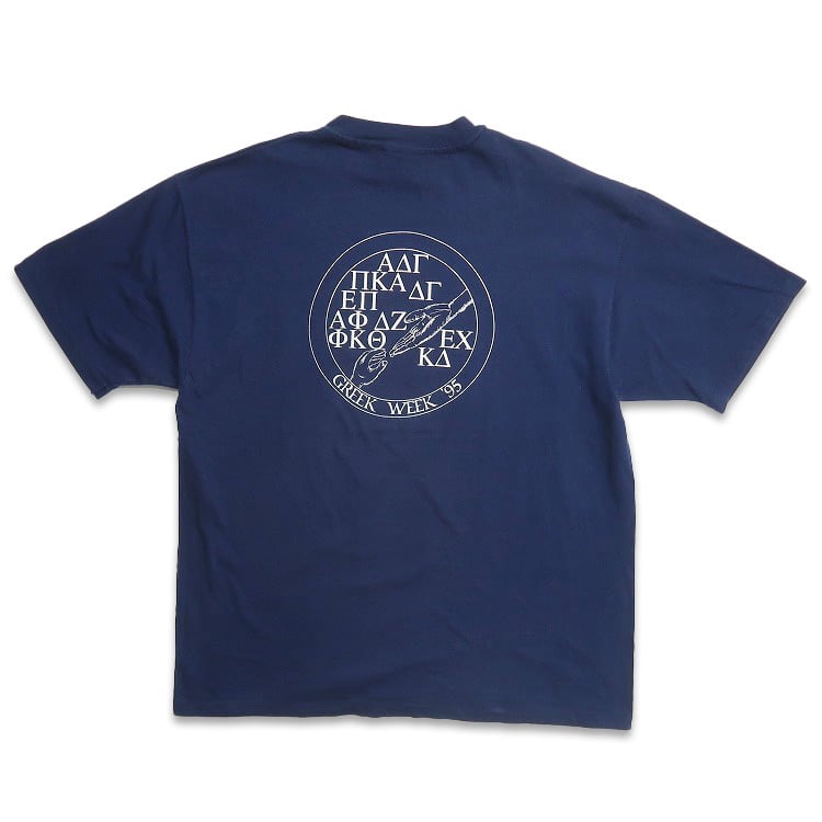 古着 90年代 USA製 HANES ヘインズ Greek Week プリントTシャツ