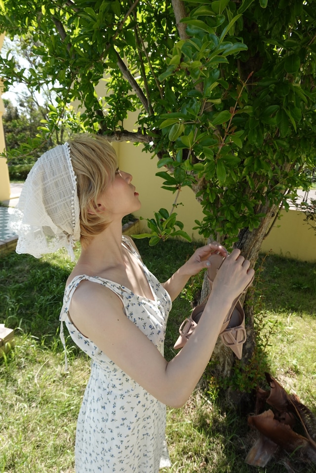 FLORAL RIBBON DRESS