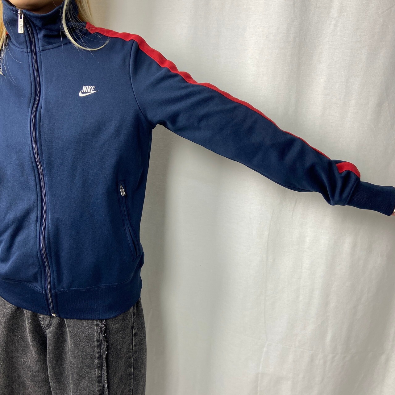NIKE ナイキ スウォッシュロゴ 刺繍 ジャージ トラックジャケット 