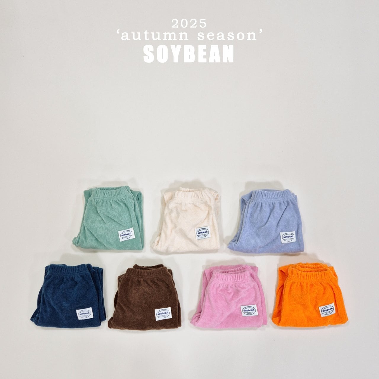 «Sold out»«ジュニアサイズあり»«soybean» テリージョガーパンツ 7colors