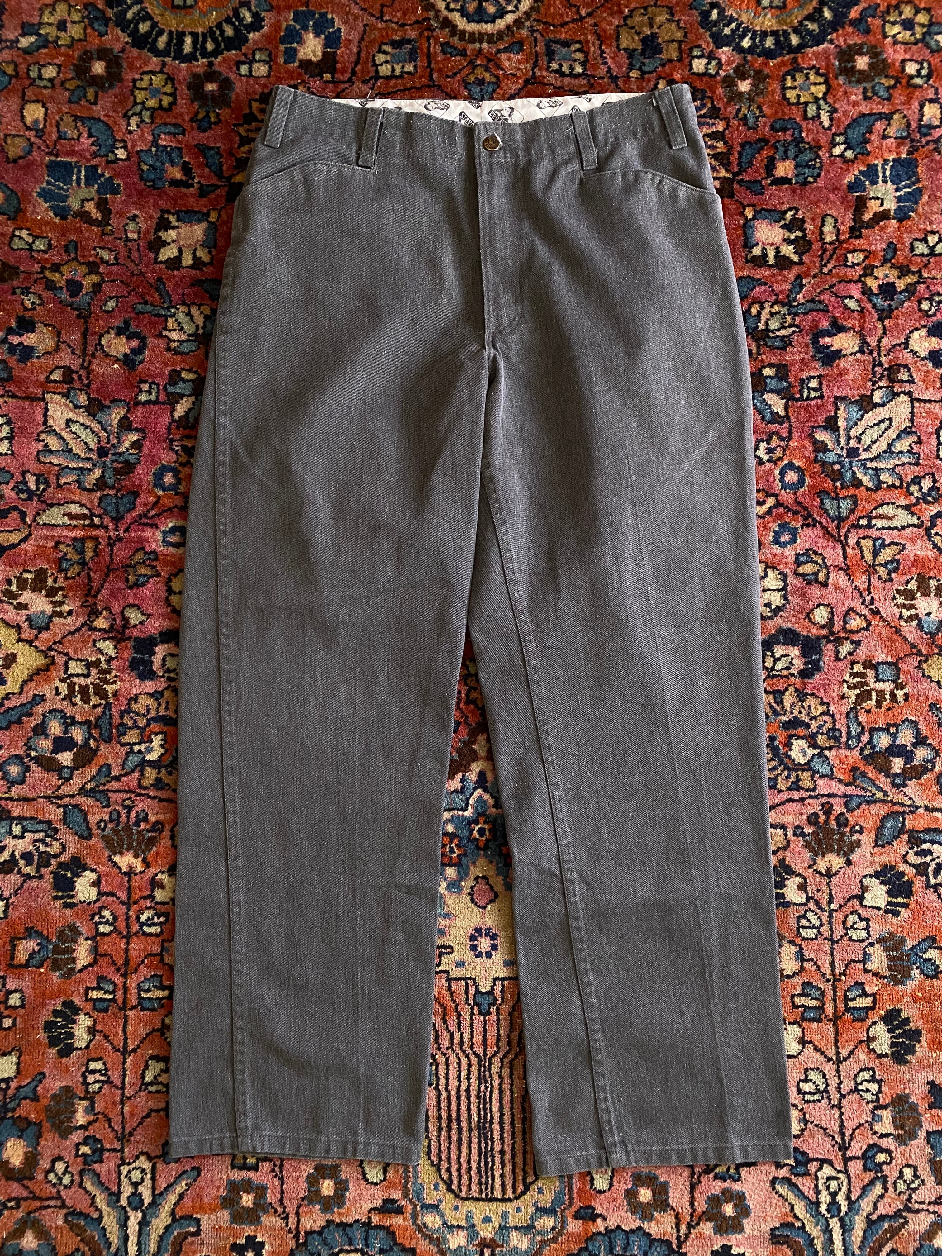 NOS ” 90s BEN DAVIS Frisko Pants MADE IN U.S.A. BLACK W33×L32,W40