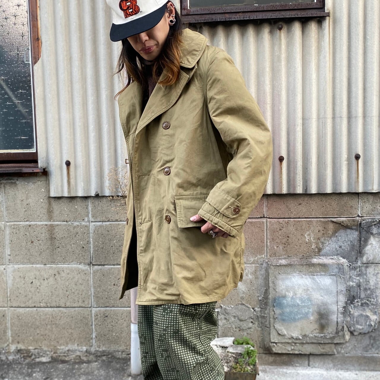 40年代 ビンテージ U.S.ARMY 米軍実品 M-43 ミリタリー マッキーノ 