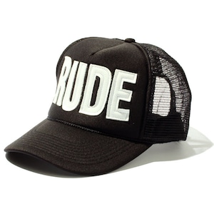 【RUDE GALLERY】ルードギャラリー LEATHER RUDE MESH CAP　メッシュキャップ